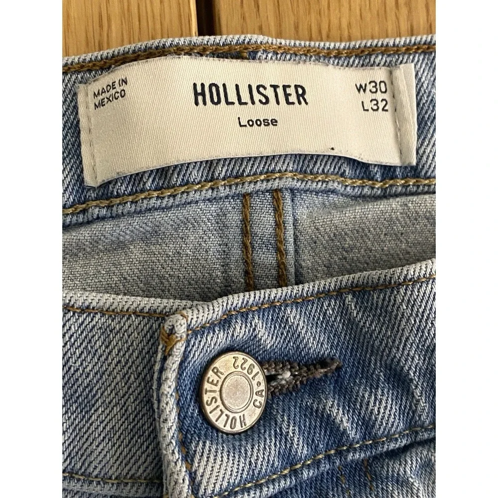 Hollister double Knee Loose Jeans Men's 30
